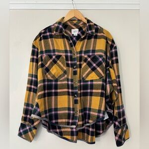 BDG URBAN OUTFITTERS Karl Slouchy Flannel Button Down Shirt